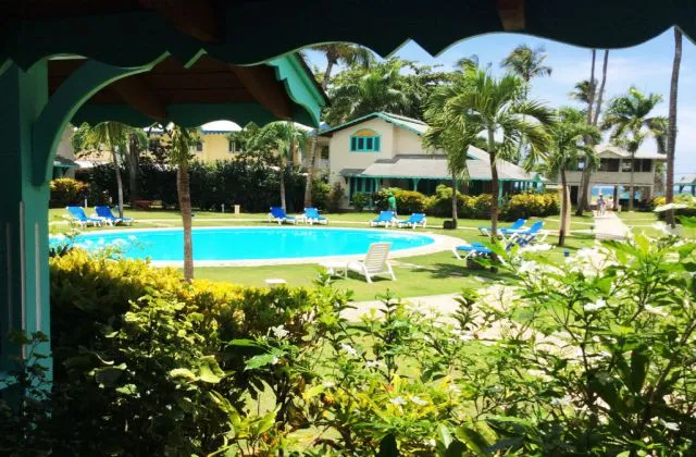 Hotel Villa Las Plamas Al Mar Las Terrenas piscina
